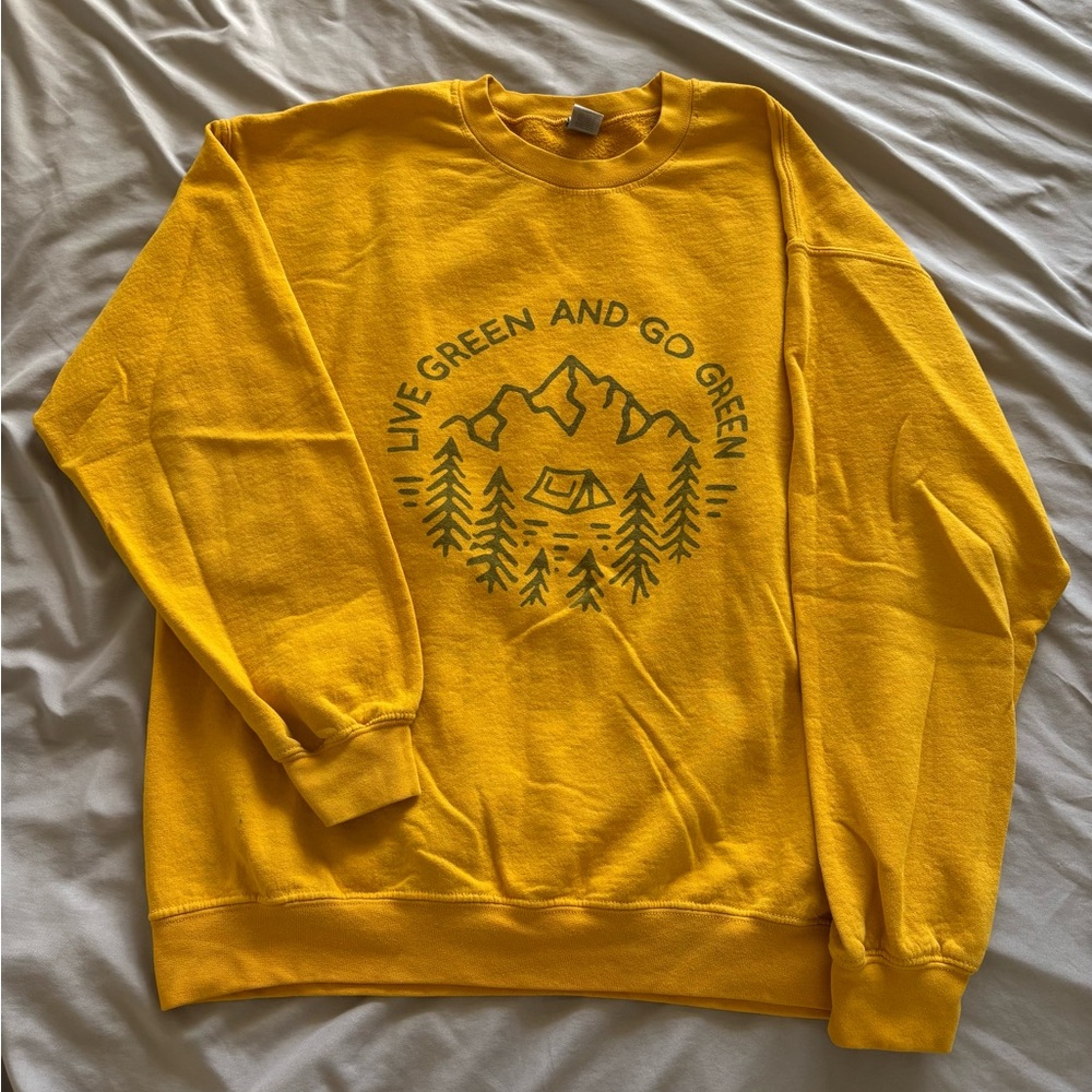 Yellow Sweatshirt